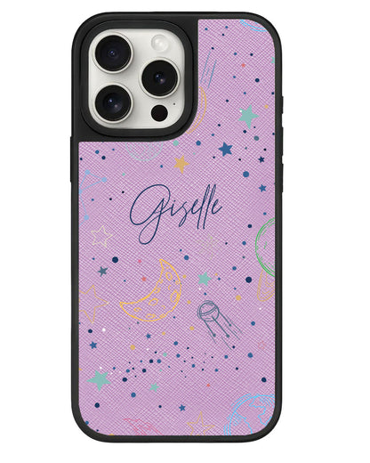 iPhone Leather Grip - Galaxy