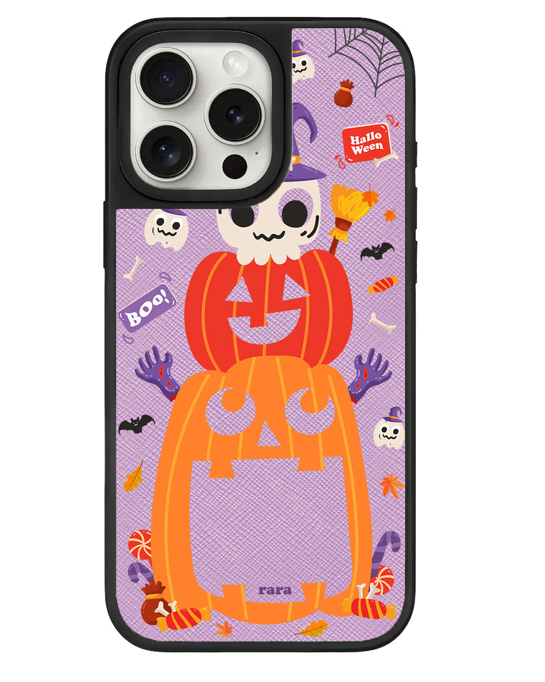 iPhone Leather Grip - Halloween