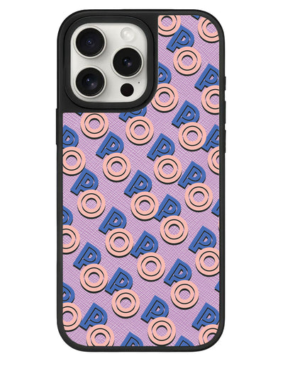 iPhone Leather Grip - Initial Monogram 1.0