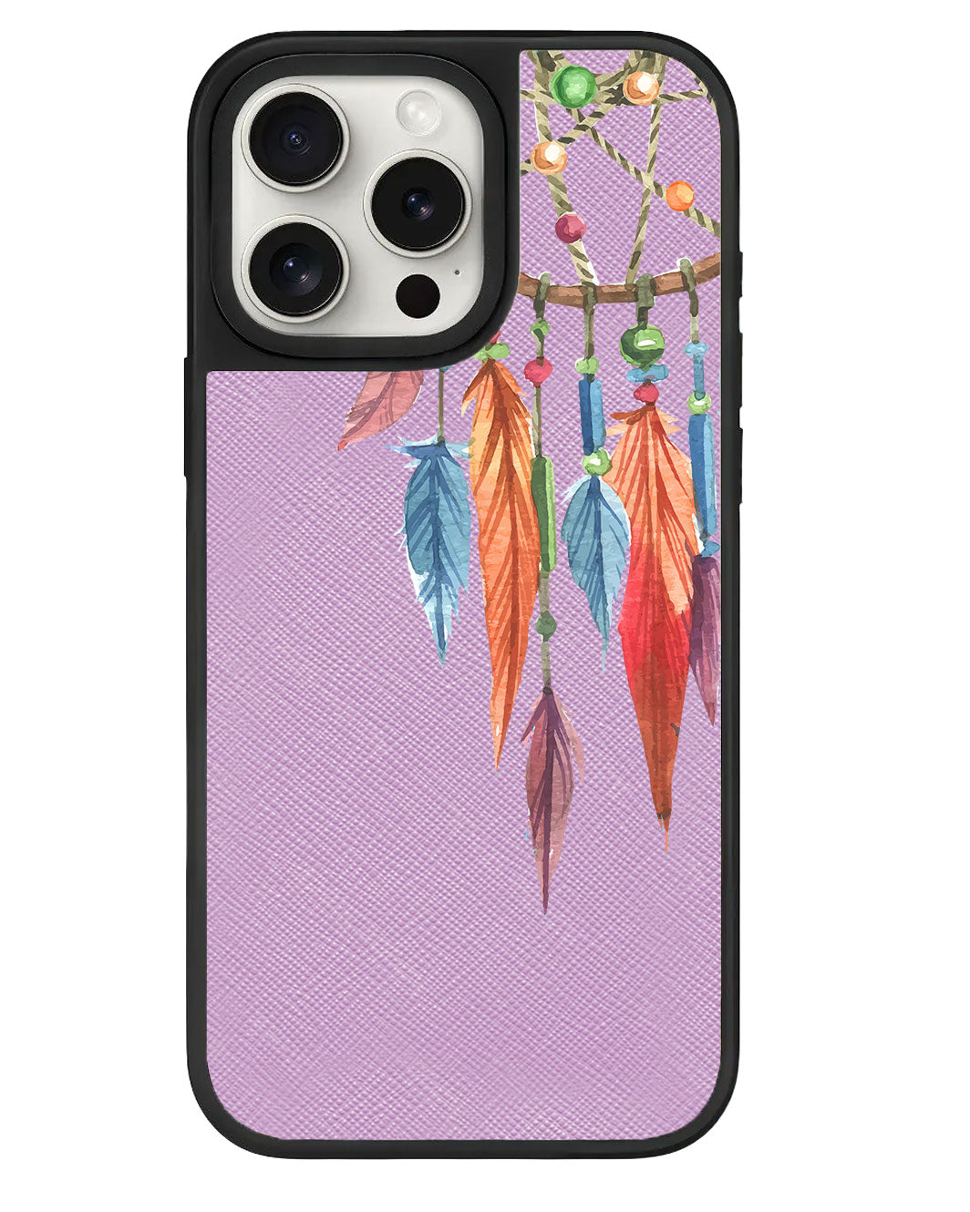 iPhone Leather Grip Case - Dreamcatcher 1.0