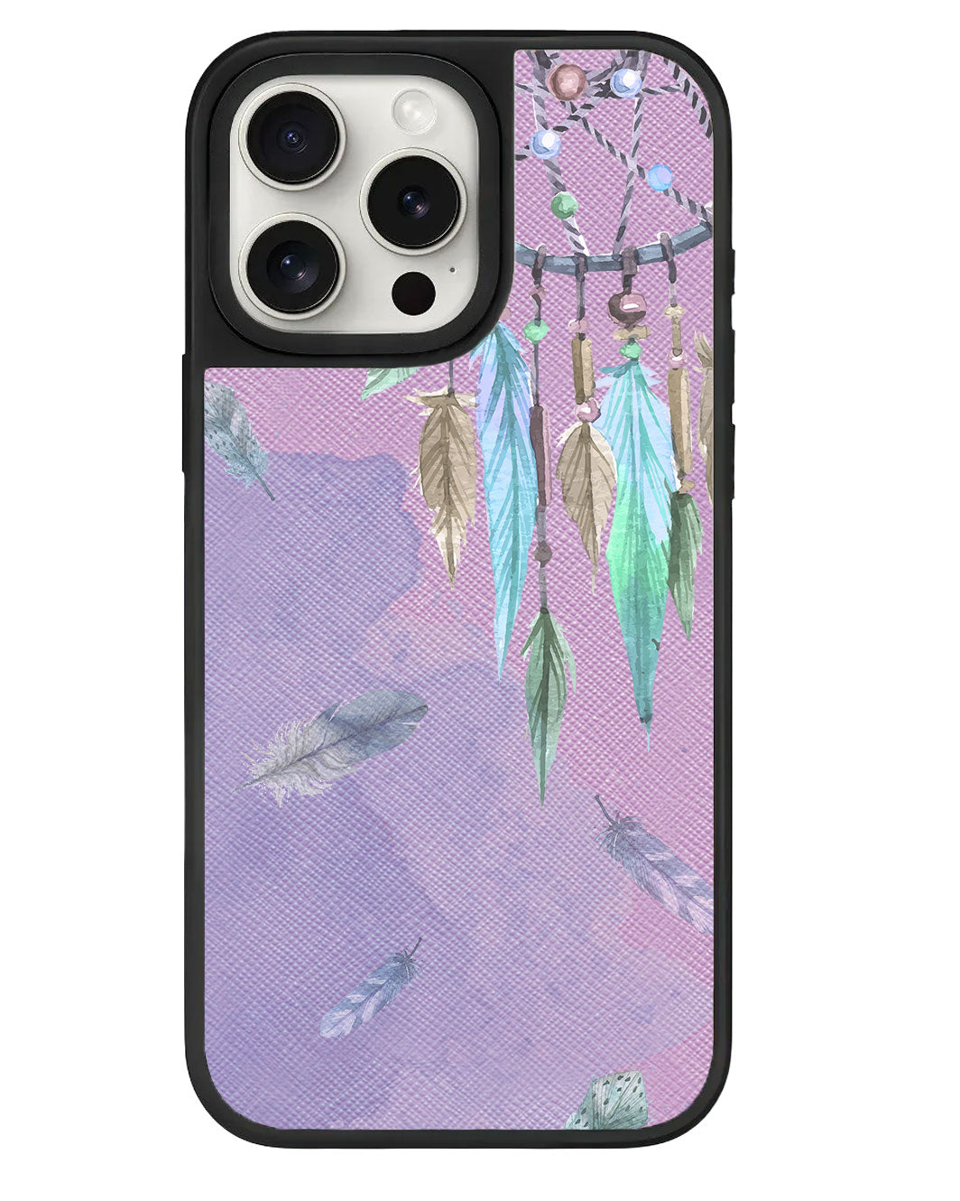 iPhone Leather Grip Case - Dreamcatcher 3.0