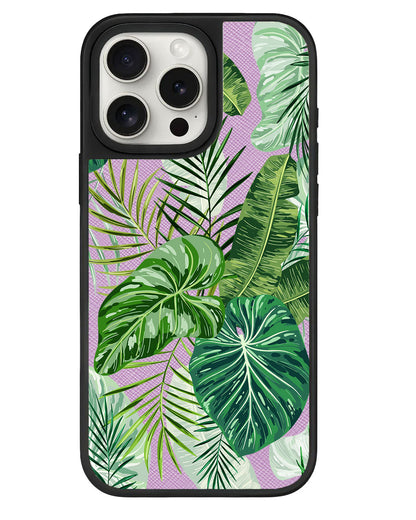 iPhone Leather Grip - Rainforest