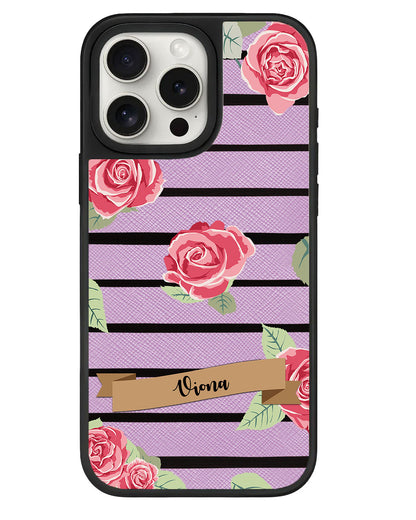 iPhone Leather Grip - Rose