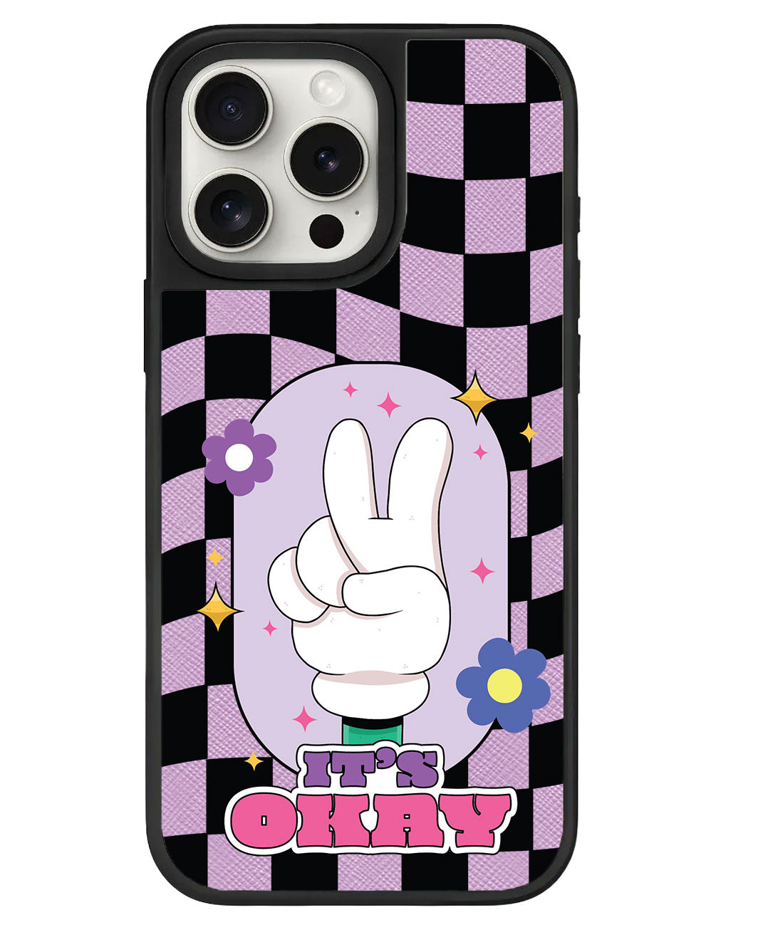 iPhone Leather Grip - It's OK