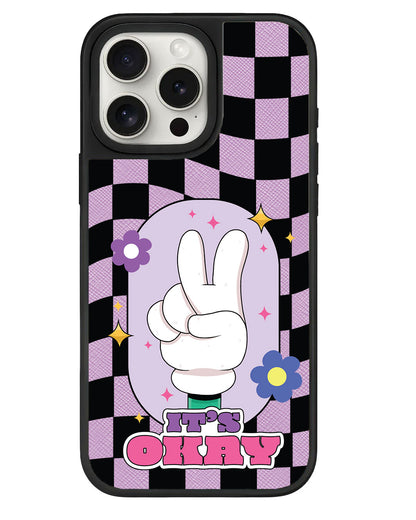 iPhone Leather Grip - It's OK