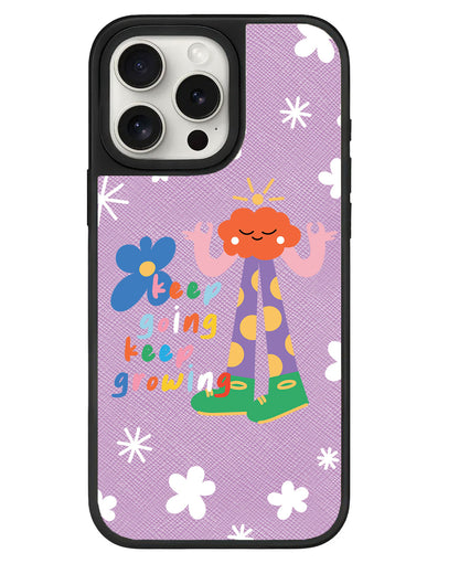 iPhone Leather Grip - Keep Growing