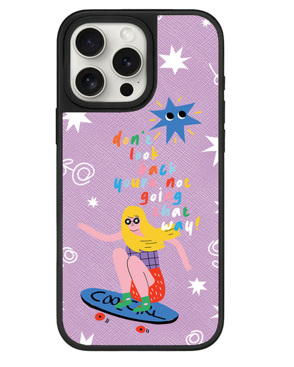 iPhone Leather Grip - Keep Moving