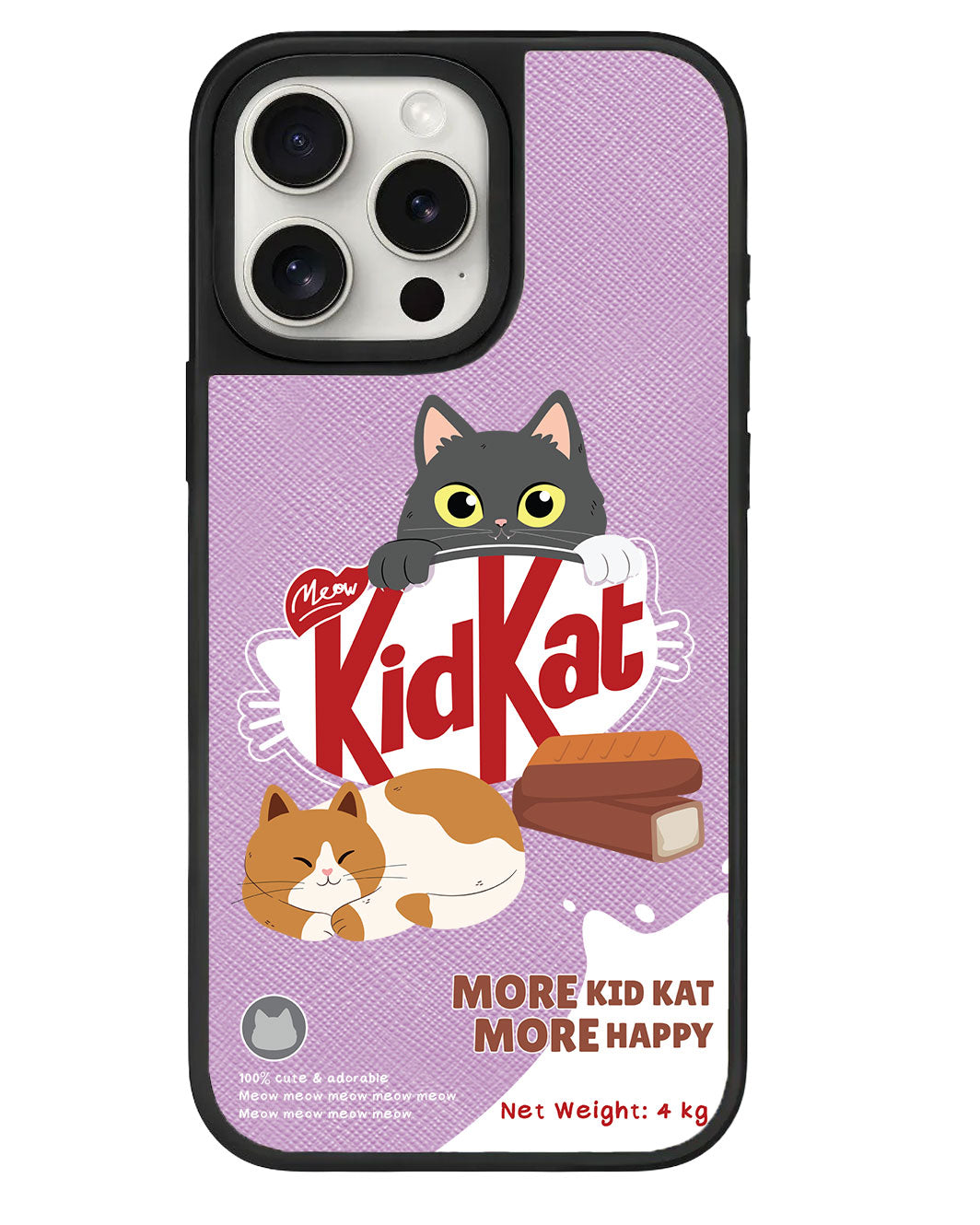 iPhone Leather Grip - Kidkat