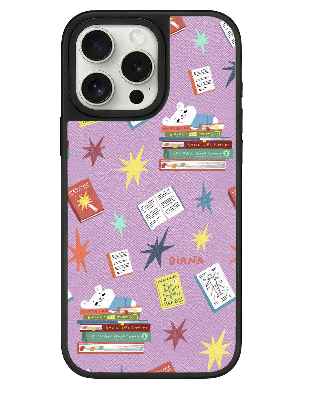 iPhone Leather Grip - Let Me Sleep