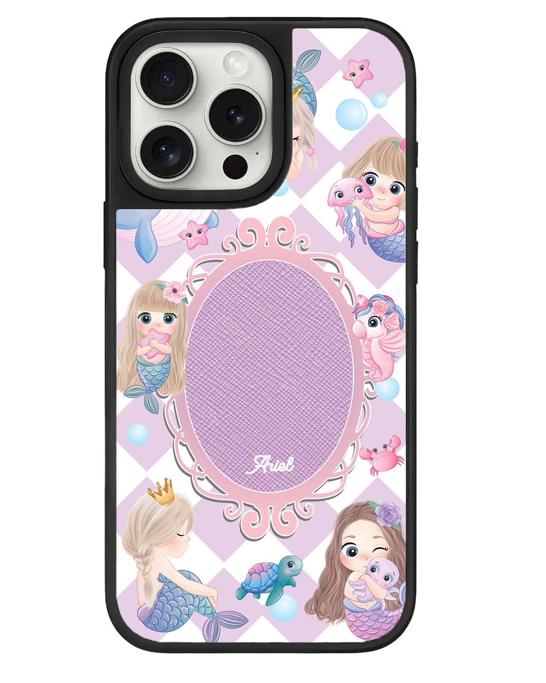 iPhone Leather Grip - Little Mermaid 2.0