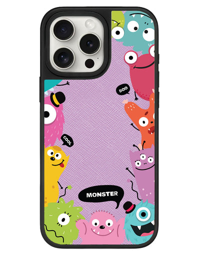iPhone Leather Grip - Little Monster