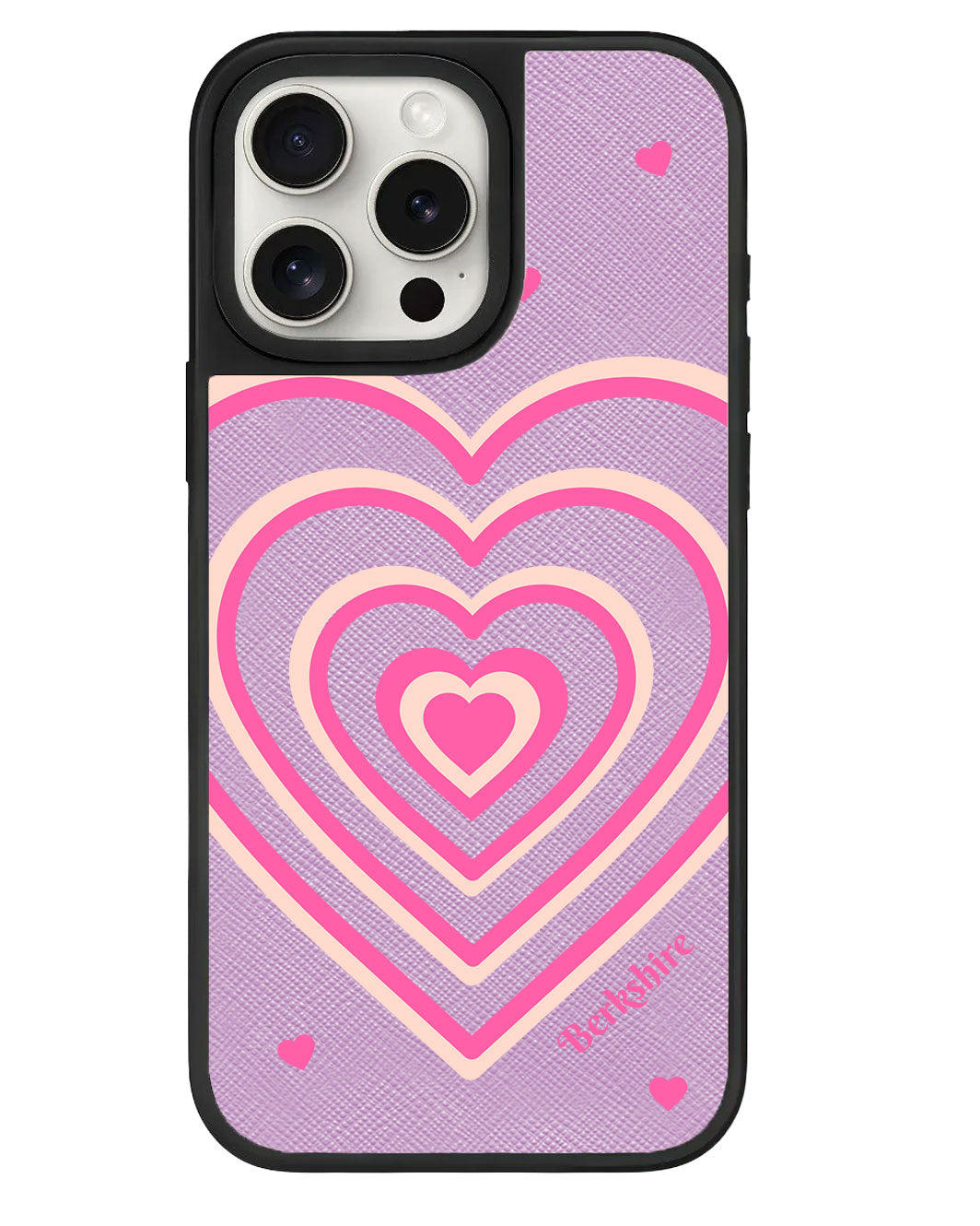 iPhone Leather Grip - Love Pattern 1.0