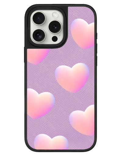 iPhone Leather Grip - Love Shapes