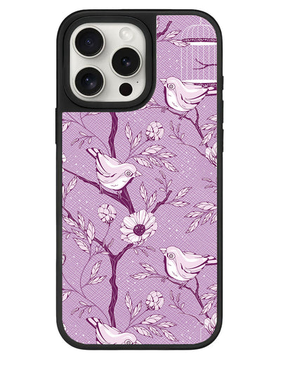 iPhone Leather Grip - Lovebird Monochrome 5.0