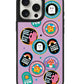 iPhone Leather Grip Case - Monster Sticker Pack