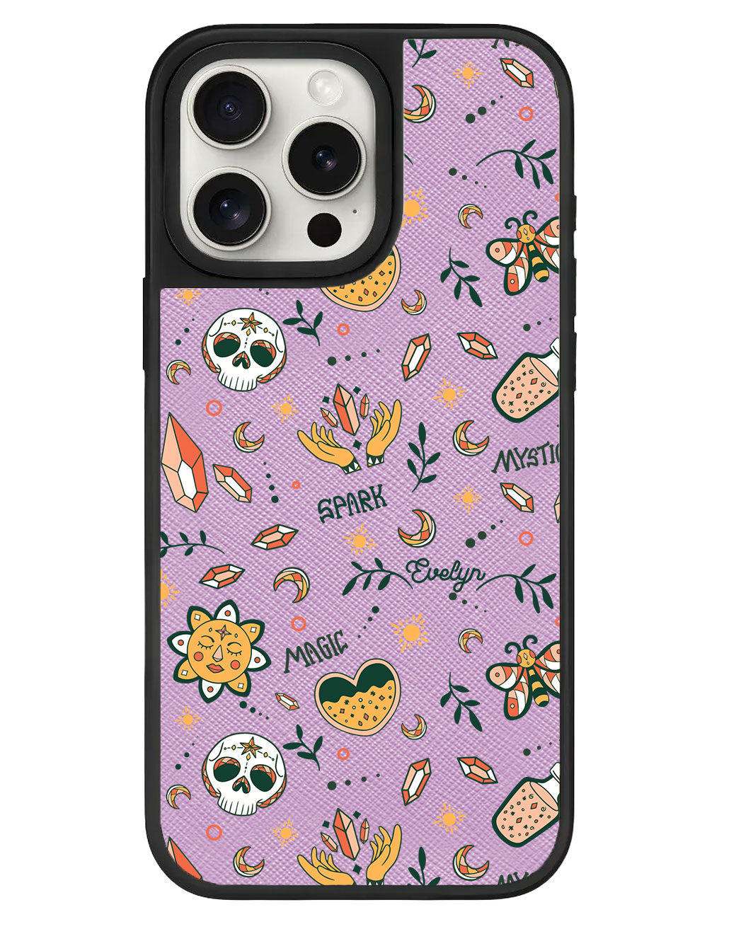 iPhone Leather Grip - Mystic