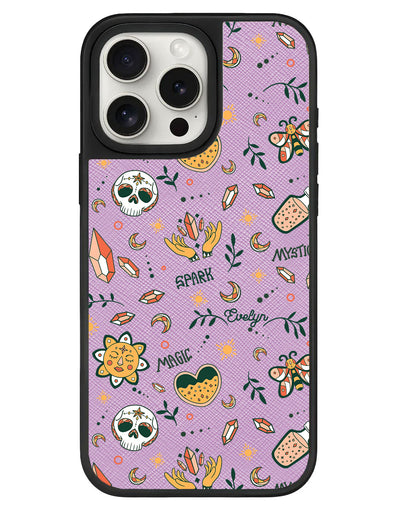 iPhone Leather Grip - Mystic