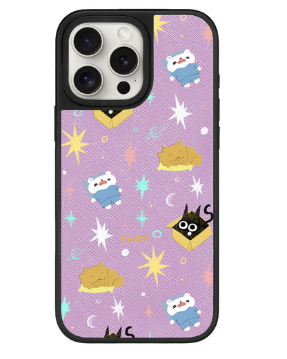 iPhone Leather Grip - Nightover