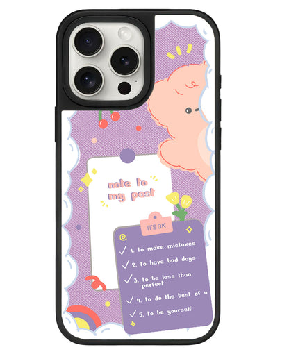 iPhone Leather Grip - Note to my Past