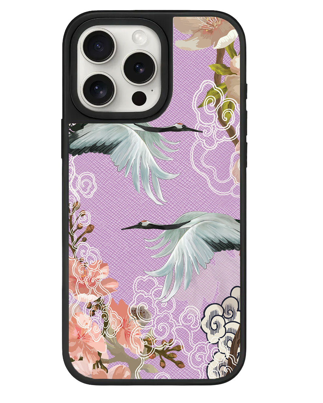 iPhone Leather Grip - Oil Painting Bird