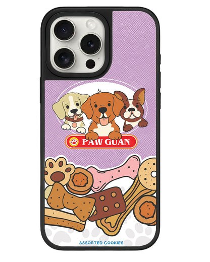 iPhone Leather Grip - Pawguan Dog