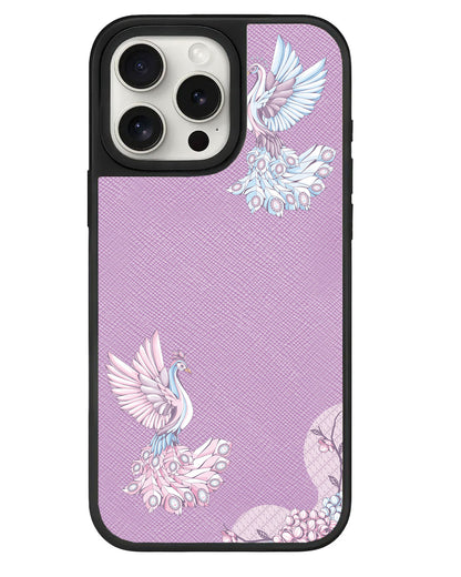 iPhone Leather Grip - Peacock 1.0