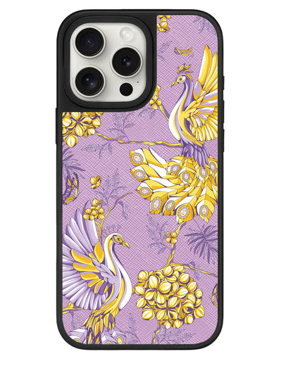 iPhone Leather Grip - Peacock 3.0