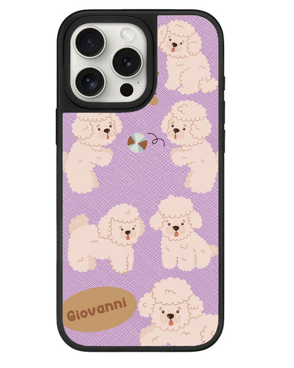 iPhone Leather Grip - Poodle Squad 2.0