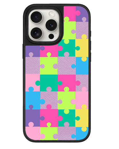 iPhone Leather Grip - Puzzle Piece