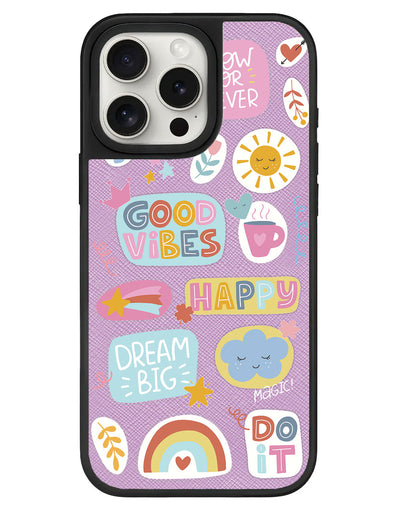 iPhone Leather Grip - Good Day 2.0