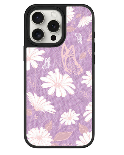iPhone Leather Grip - Butterfly & Daisy