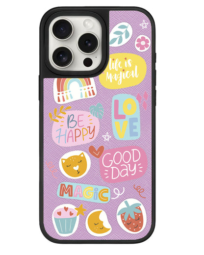 iPhone Leather Grip - Good Day 1.0