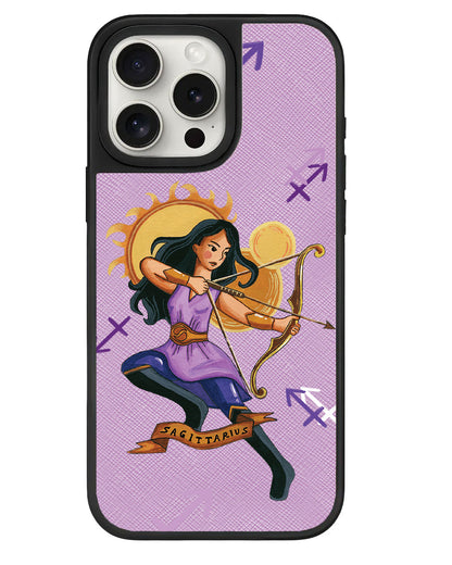iPhone Leather Grip - Sagittarius