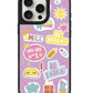 iPhone Leather Grip Case - Self Love Sticker Pack 3.0