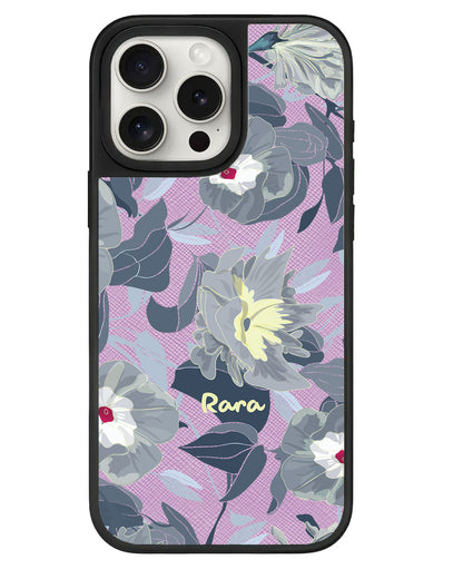 iPhone Leather Grip - September Morning Glory