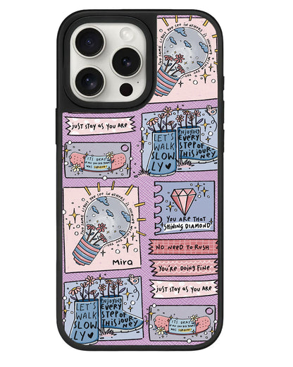 iPhone Leather Grip - Shine