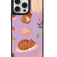 iPhone Leather Grip Case - Sleepy Autumn