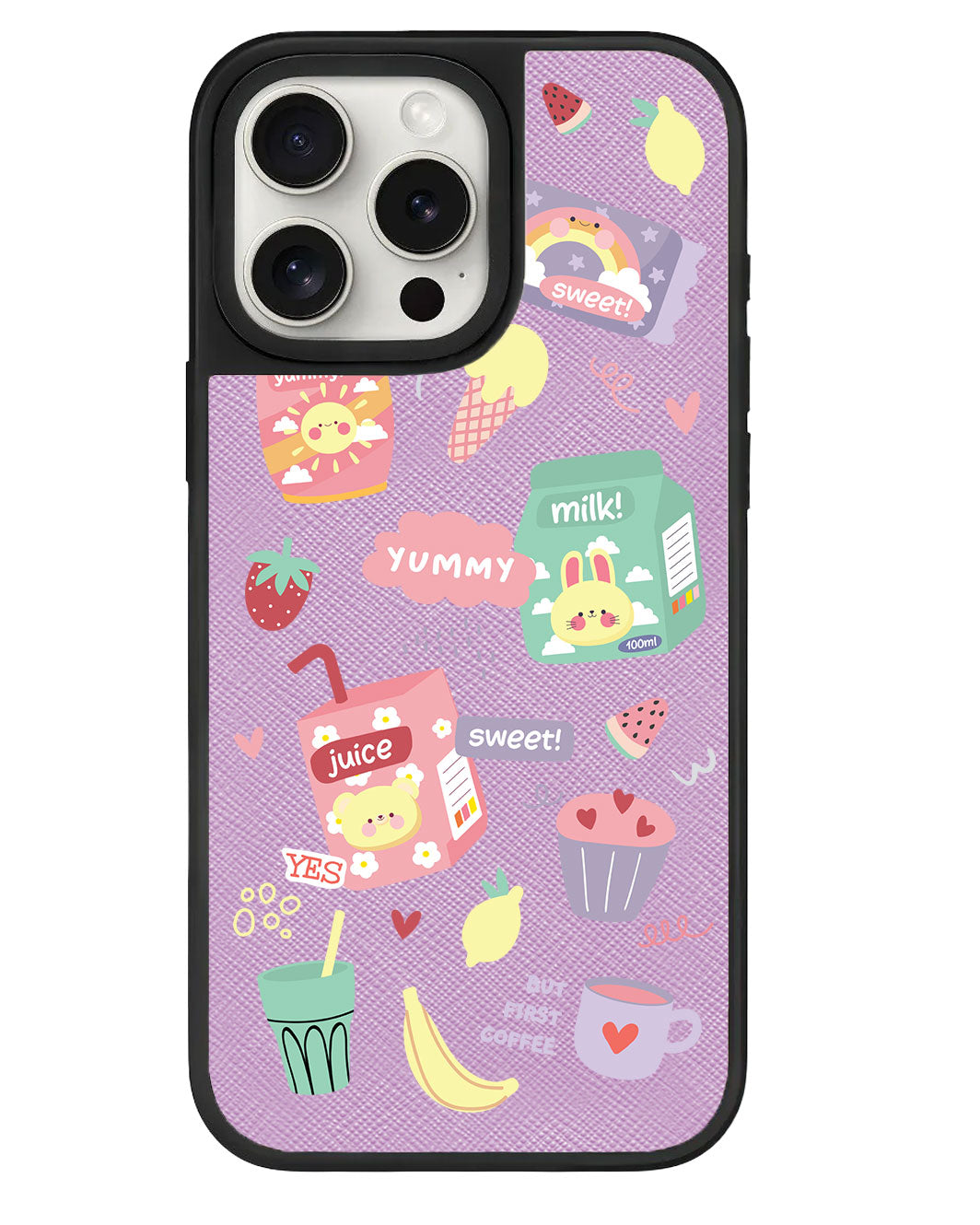 iPhone Leather Grip - Sweet Yummy