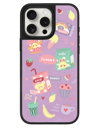 iPhone Leather Grip - Sweet Yummy