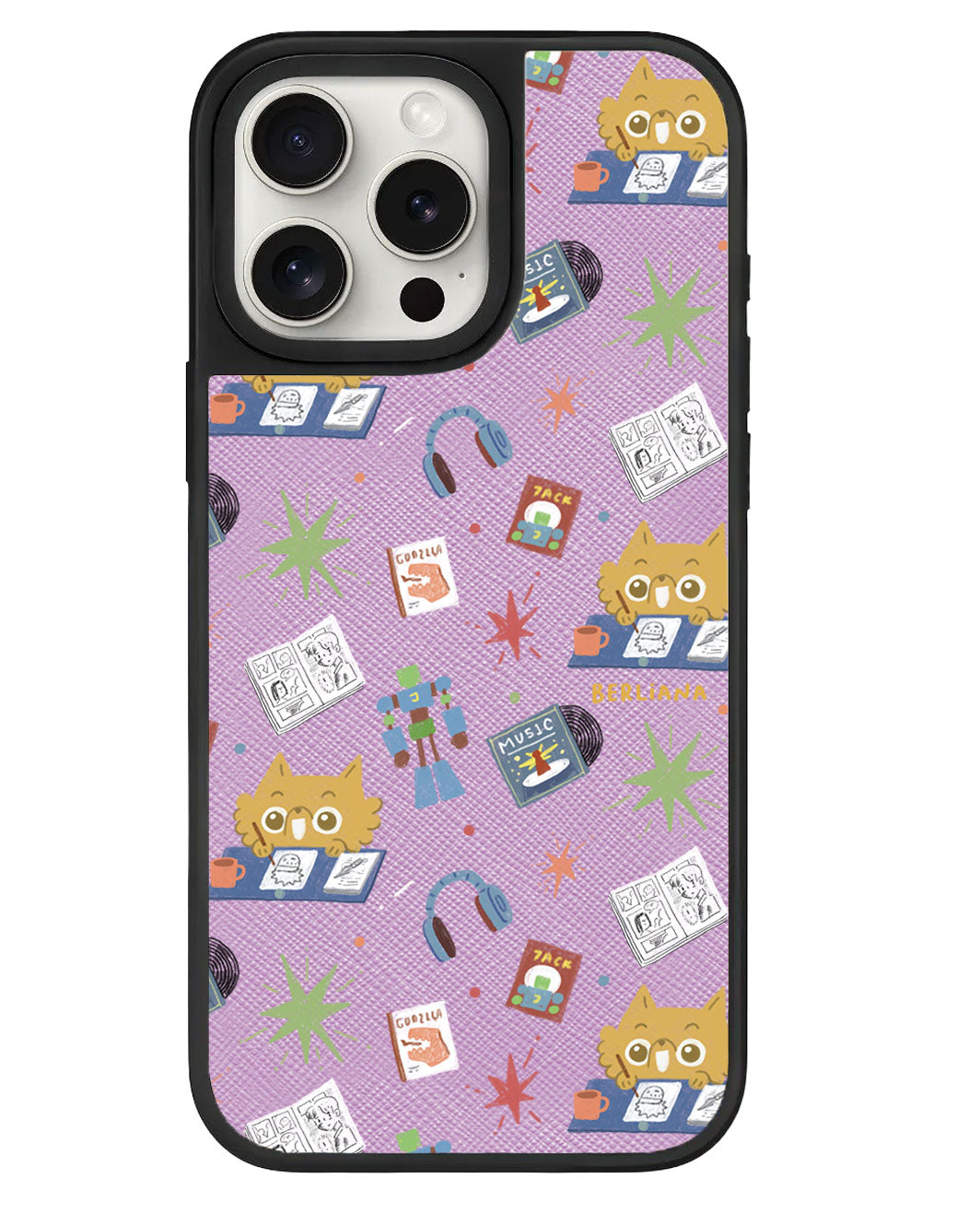 iPhone Leather Grip - Too Much Hobbies