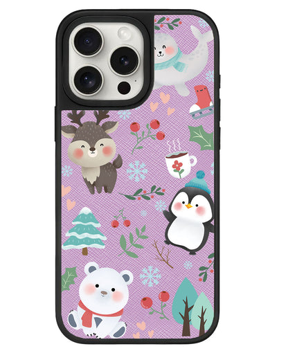 iPhone Leather Grip - Winter