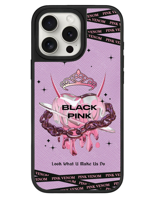 iPhone Leather Grip Case - It's Blackpink