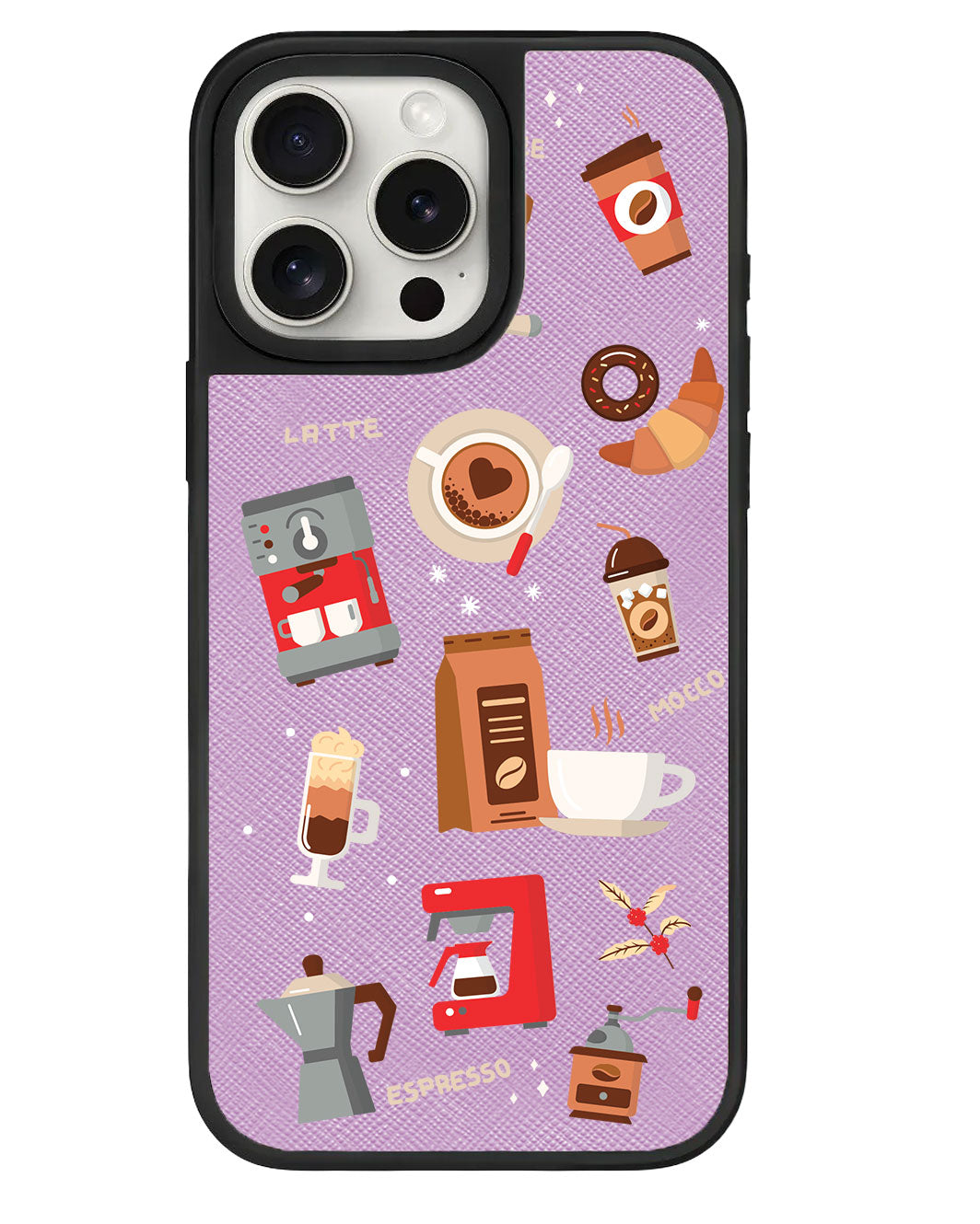 iPhone Leather Grip - Barista
