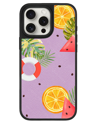 iPhone Leather Grip - Caribbean Vibes
