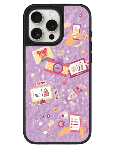 iPhone Leather Grip - Content Creator