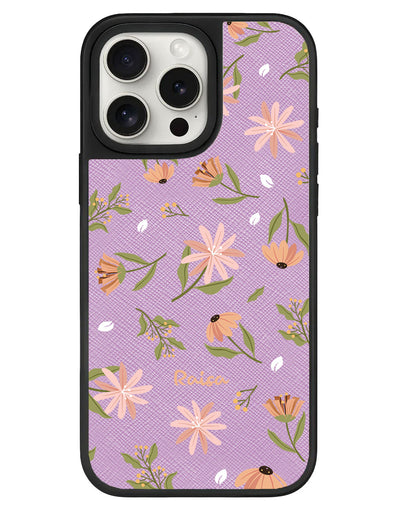 iPhone Leather Grip - Cosmos Flower