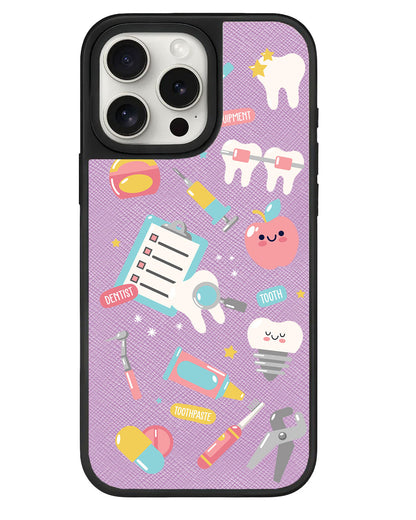 iPhone Leather Grip - Dentist