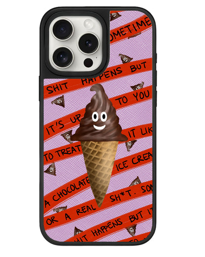 iPhone Leather Grip - Oh! Sh*t Happens