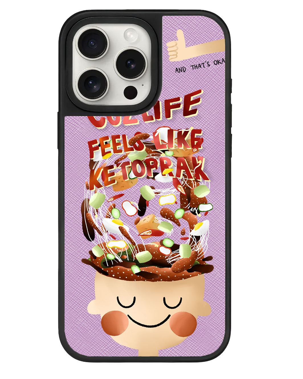 iPhone Leather Grip Case - Ketopuns