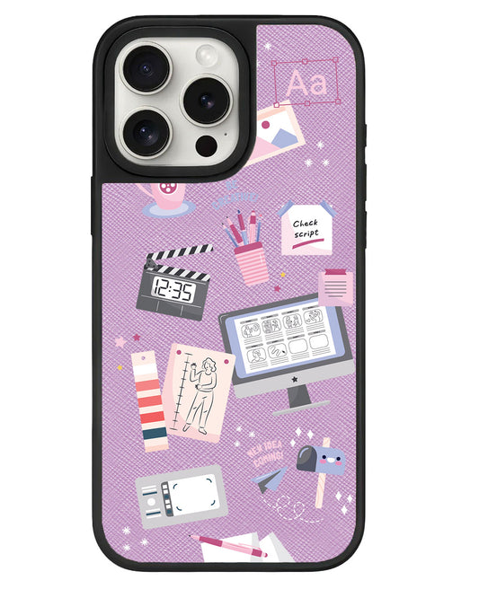 iPhone Leather Grip - Designer